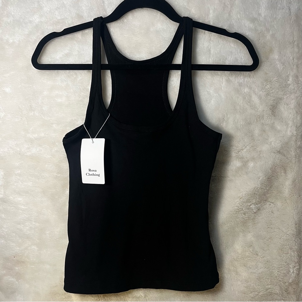 Rosa Clothing Women's Black Tank Top
